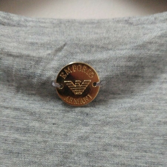 Emporio Armani Jeans Stretch Jersey Top - Picture 6 of 6